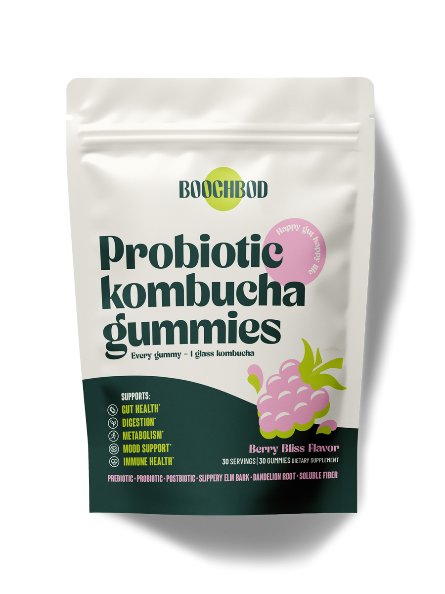 BoochBod Berry Bliss pack, front of pouch